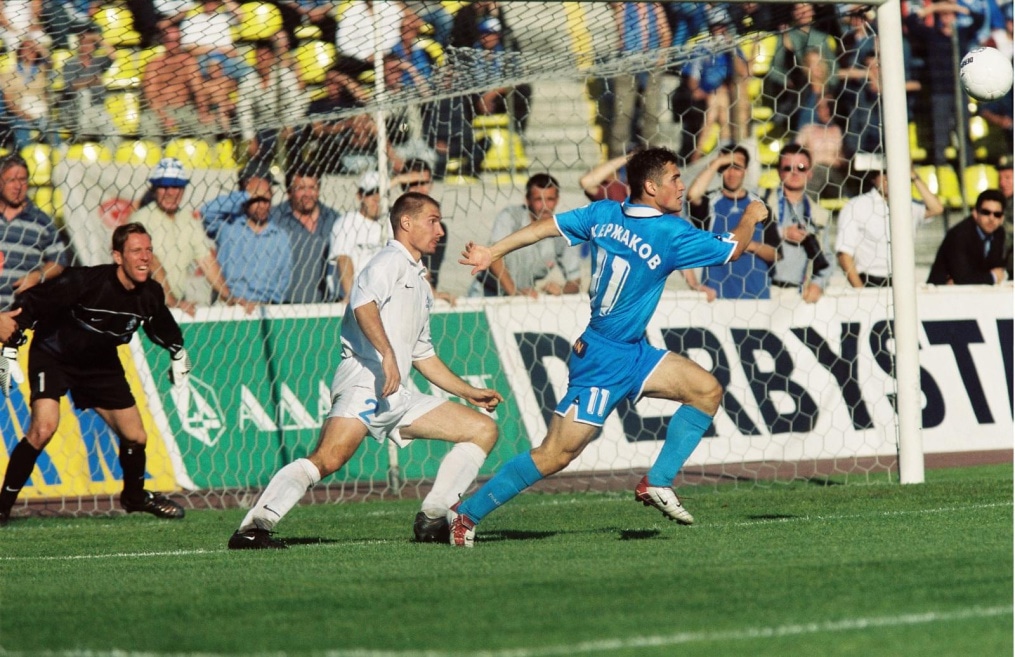 2002 год. «Зенит» — «Динамо» Москва.