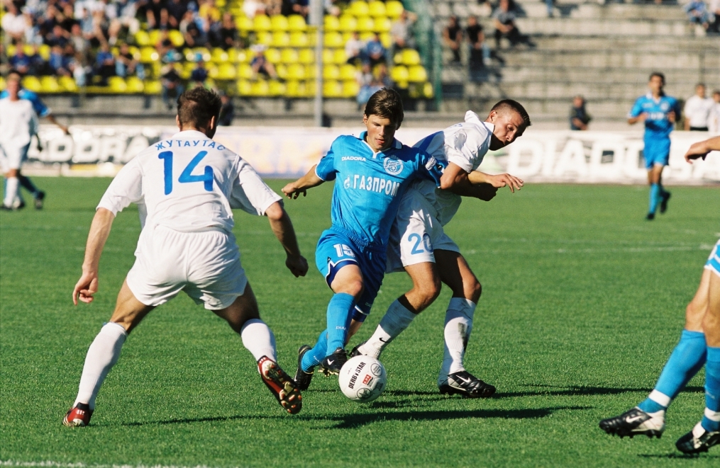 2002 год. «Зенит» — «Динамо» Москва.