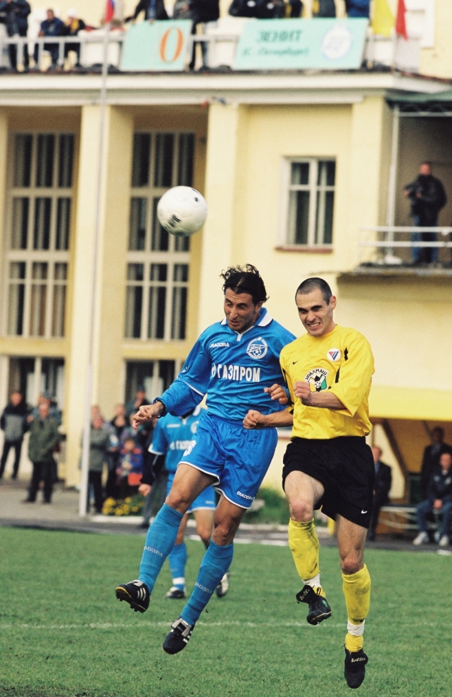 2002 год. «Уралмаш» — «Зенит». Кубок России.