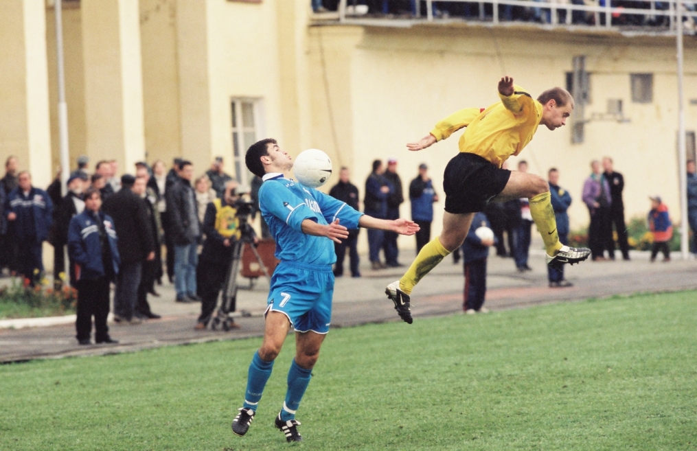 2002 год. «Уралмаш» — «Зенит». Кубок России.