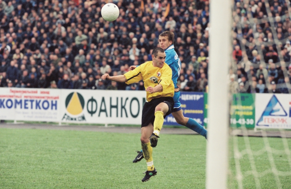 2002 год. «Уралмаш» — «Зенит». Кубок России.