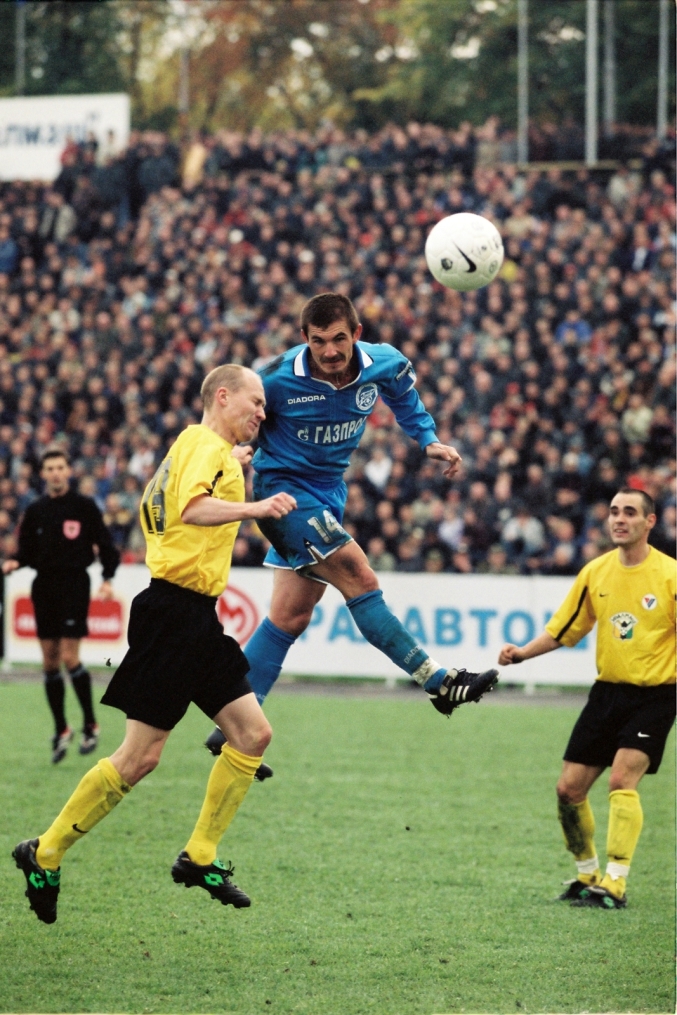 2002 год. «Уралмаш» — «Зенит». Кубок России.