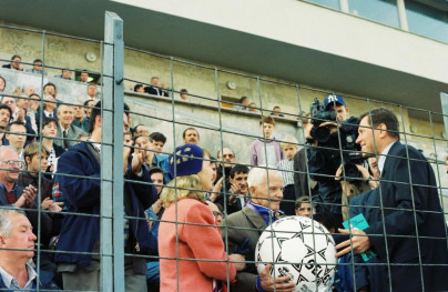 1997 год. Праздник 100-летия российского футбола.