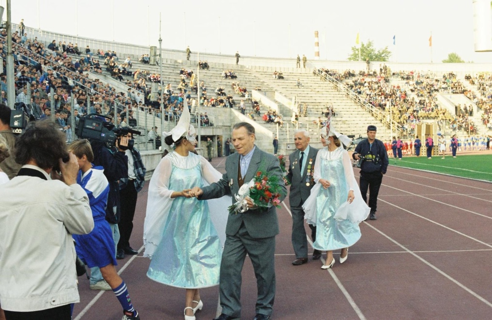 1997 год. Праздник 100-летия российского футбола.
