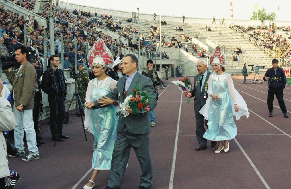 1997 год. Праздник 100-летия российского футбола.