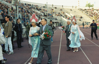 1997 год. Праздник 100-летия российского футбола.