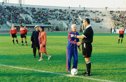 1997 год. Праздник 100-летия российского футбола.