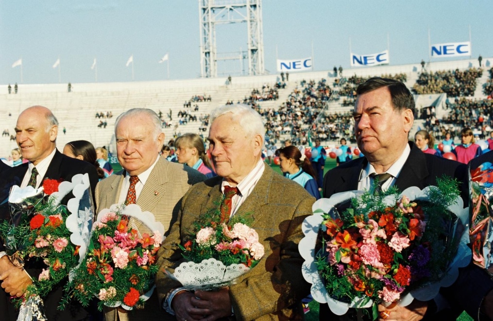 1997 год. Праздник 100-летия российского футбола.