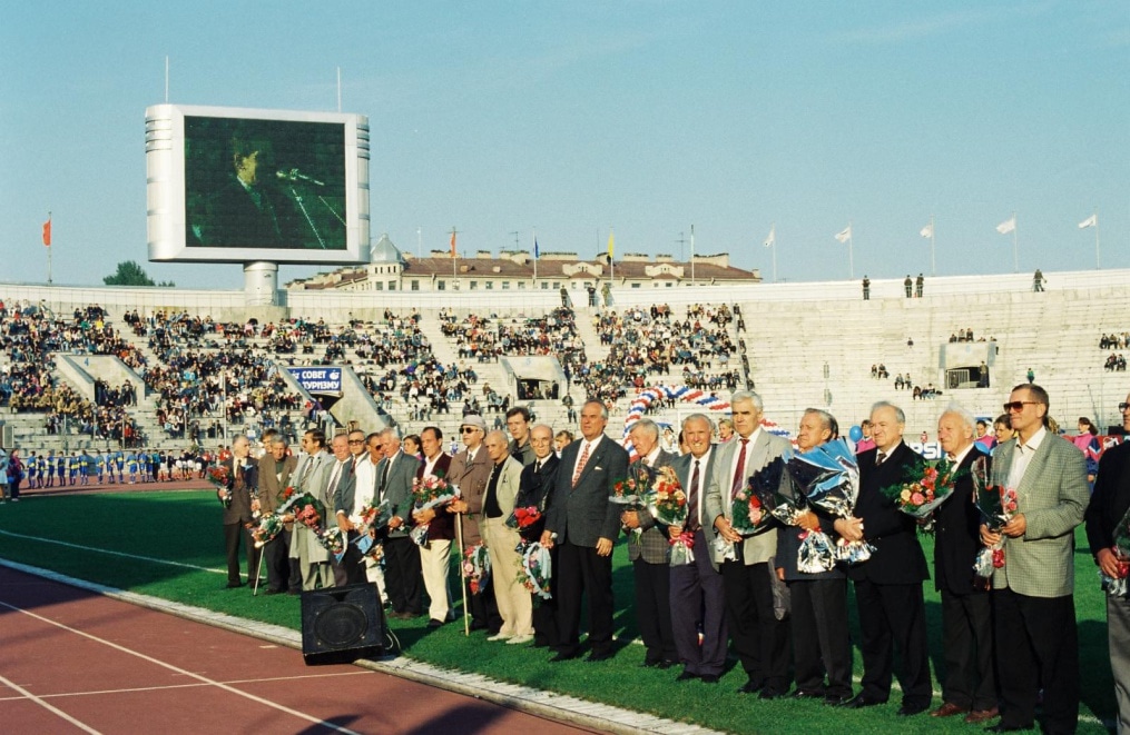1997 год. Праздник 100-летия российского футбола.