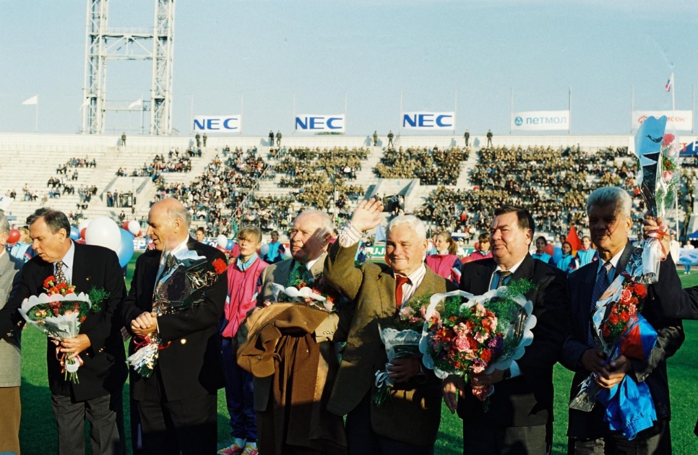 1997 год. Праздник 100-летия российского футбола.