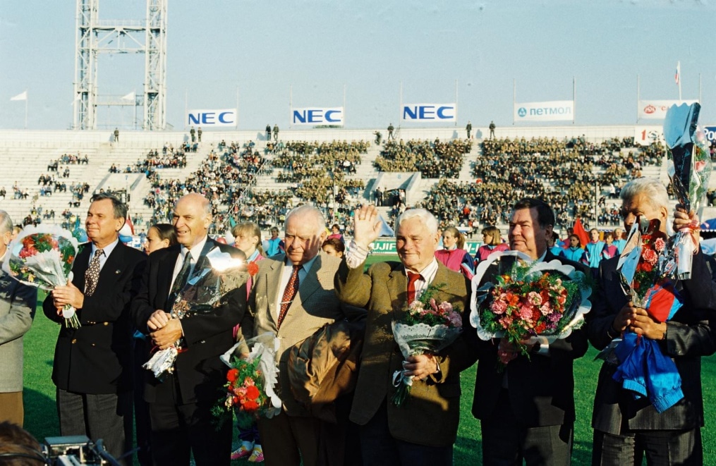 1997 год. Праздник 100-летия российского футбола.
