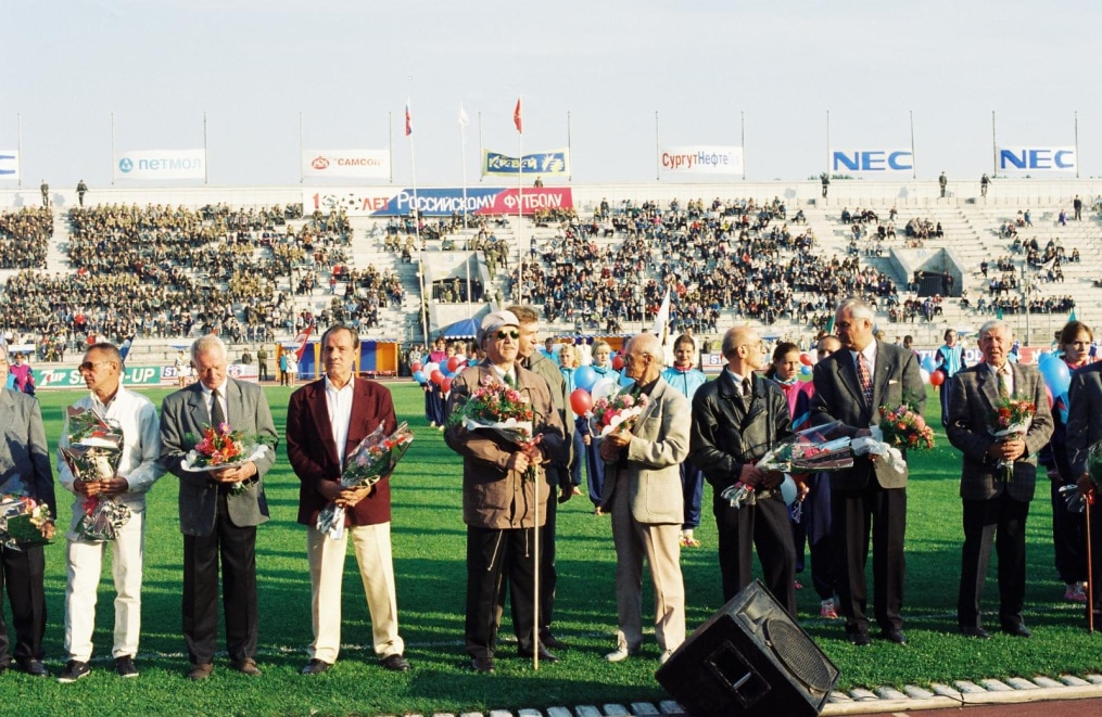 1997 год. Праздник 100-летия российского футбола.