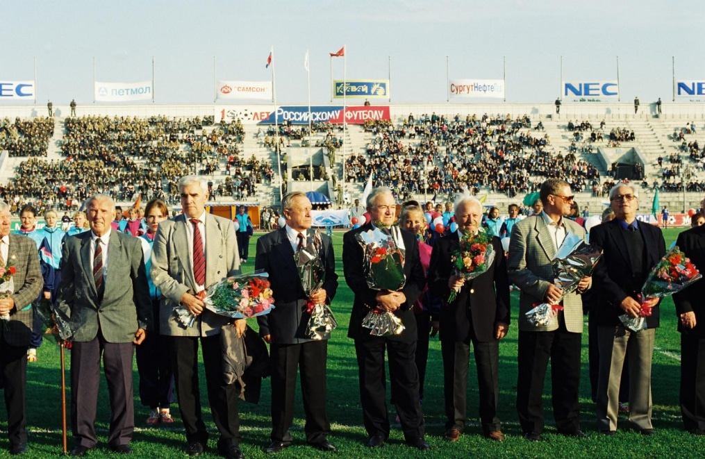 1997 год. Праздник 100-летия российского футбола.