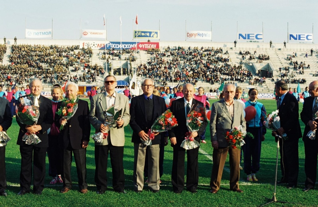 1997 год. Праздник 100-летия российского футбола.