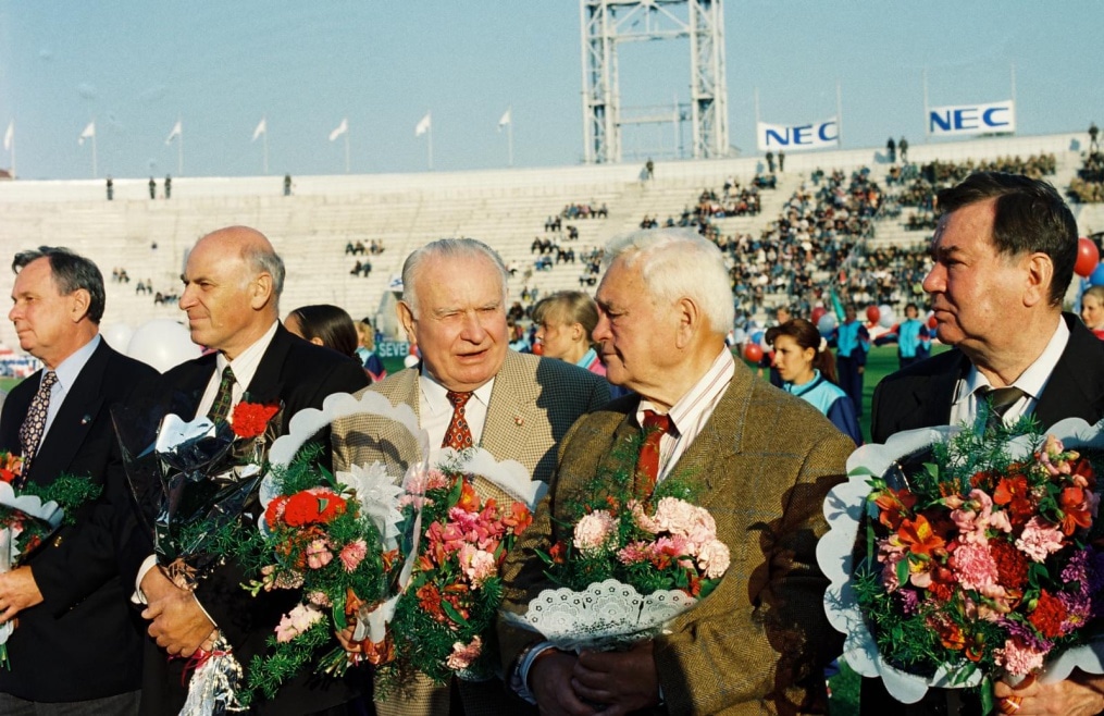 1997 год. Праздник 100-летия российского футбола.