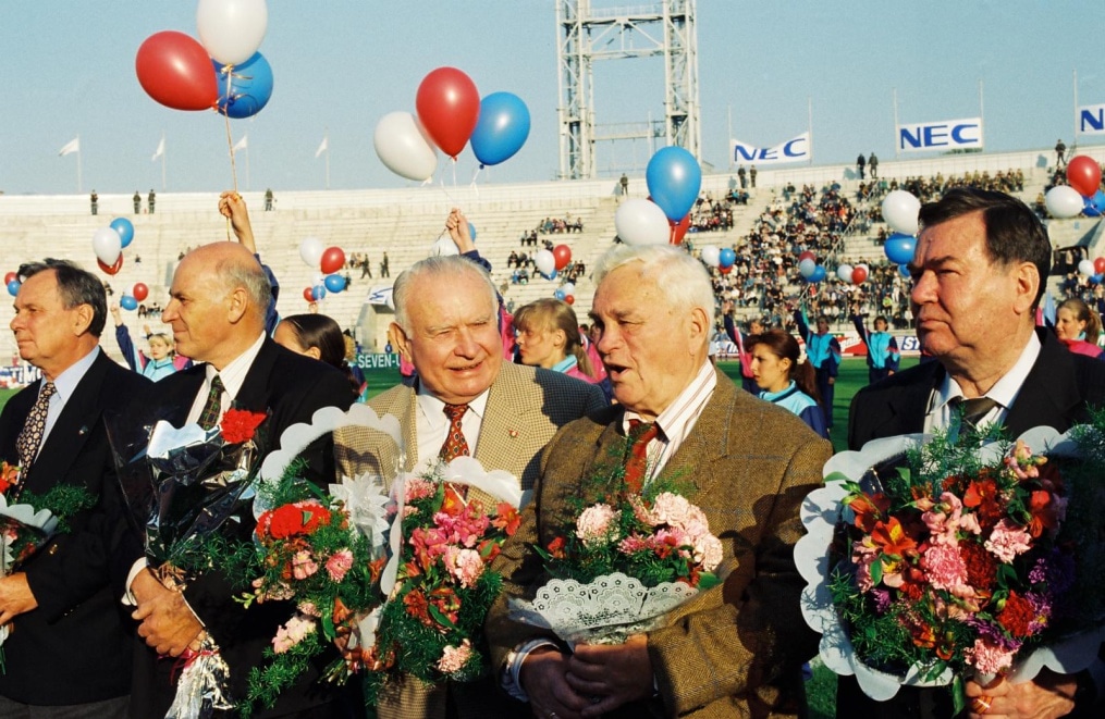 1997 год. Праздник 100-летия российского футбола.