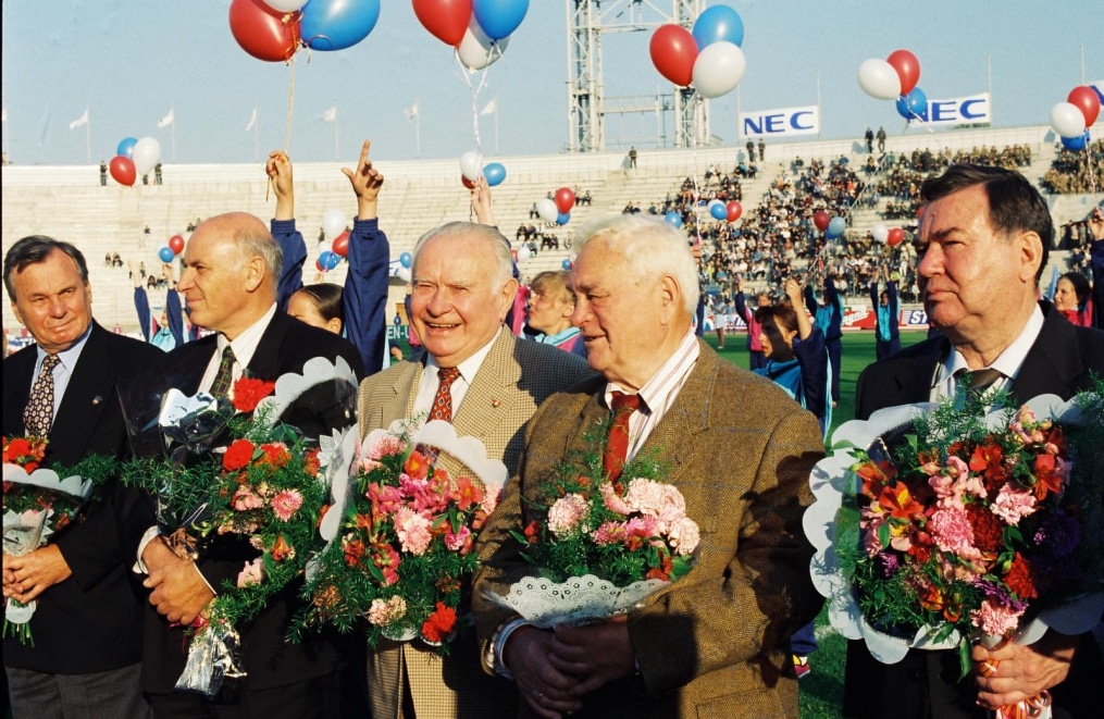 1997 год. Праздник 100-летия российского футбола.