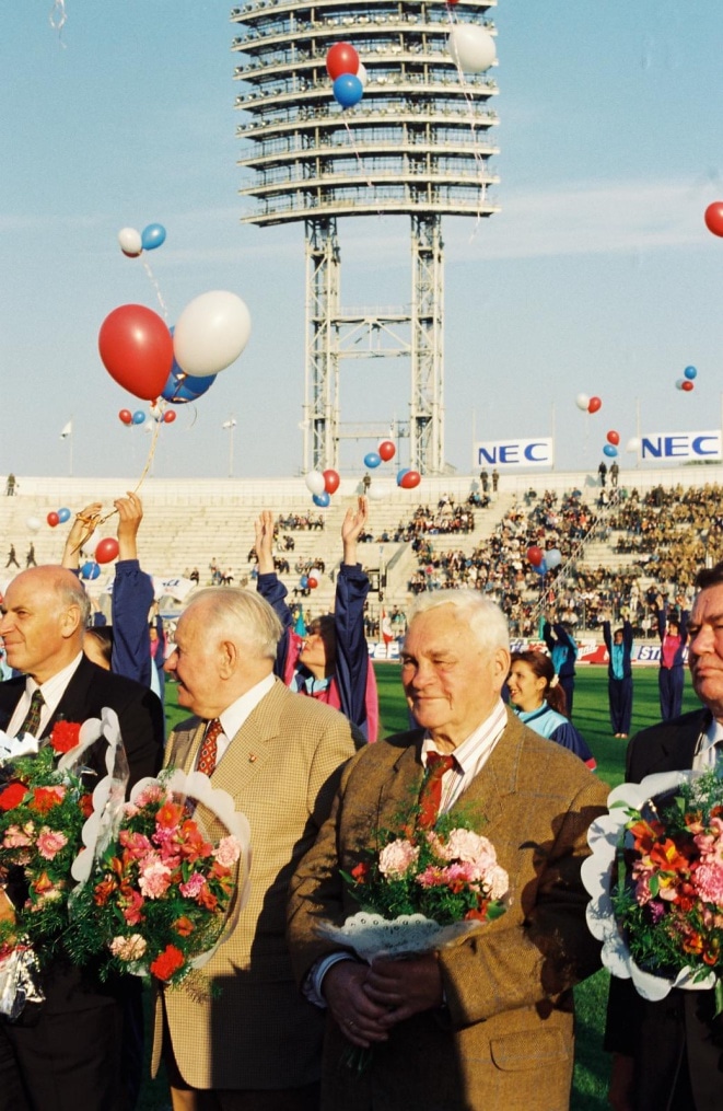 1997 год. Праздник 100-летия российского футбола.