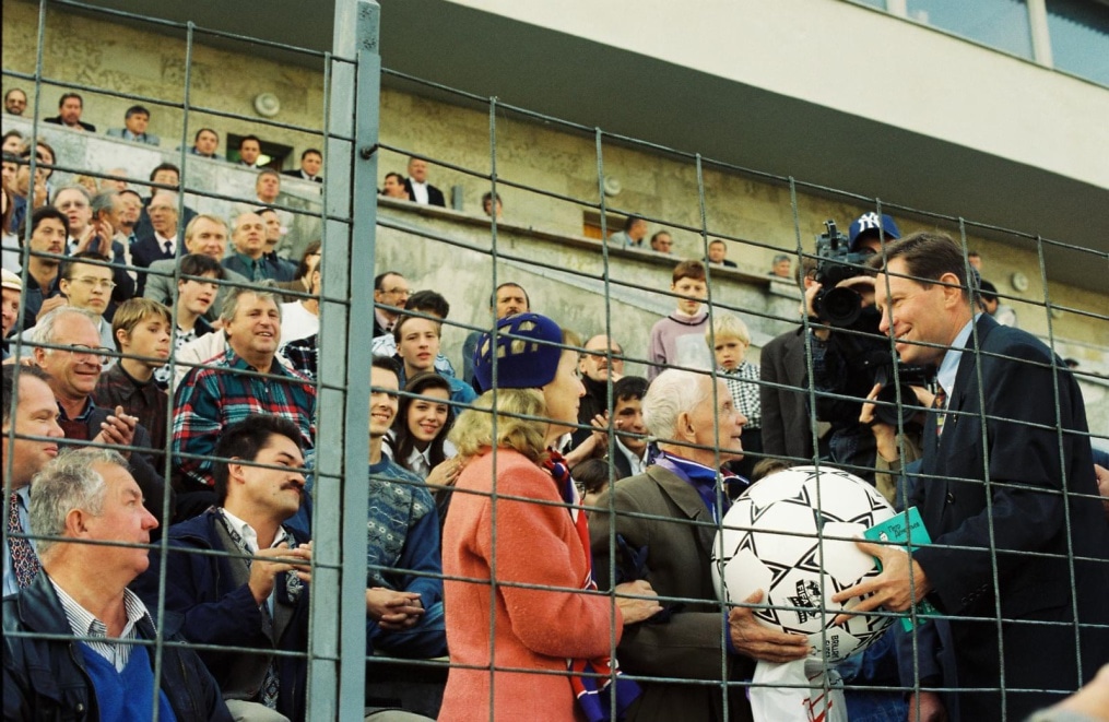 1997 год. Праздник 100-летия российского футбола.