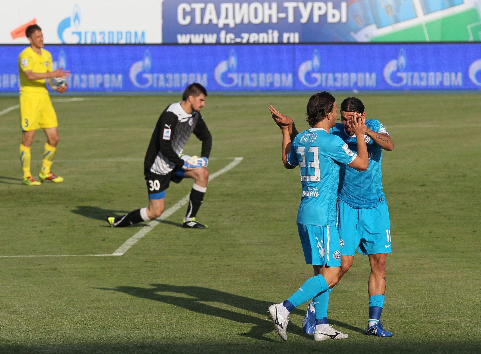 Чемпионат России 2011, матч Зенит — Ро