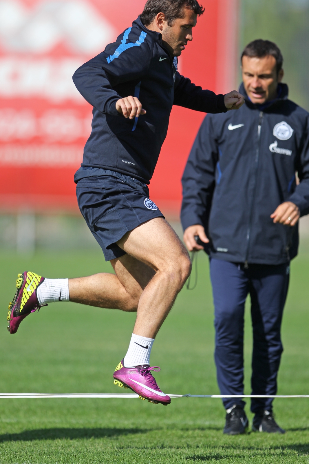 Открытая тренировка перед матчем В