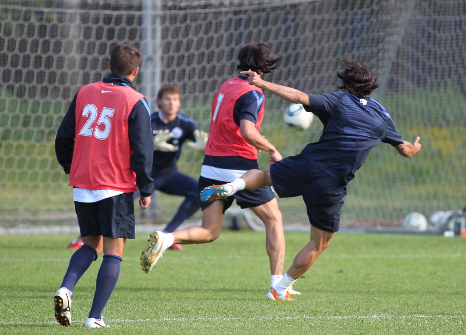 Открытая тренировка перед матчем В