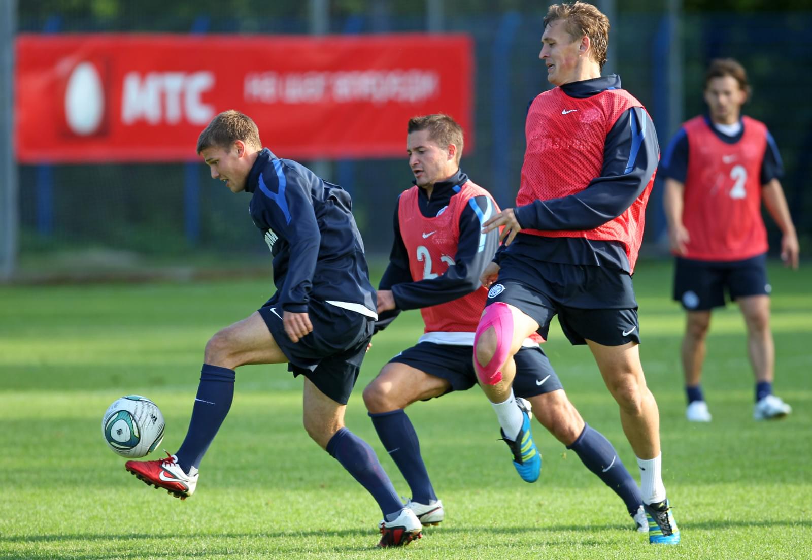 Открытая тренировка перед матчем В