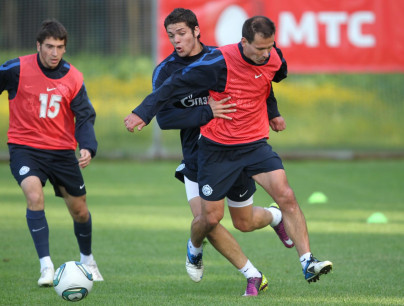 Открытая тренировка перед матчем В