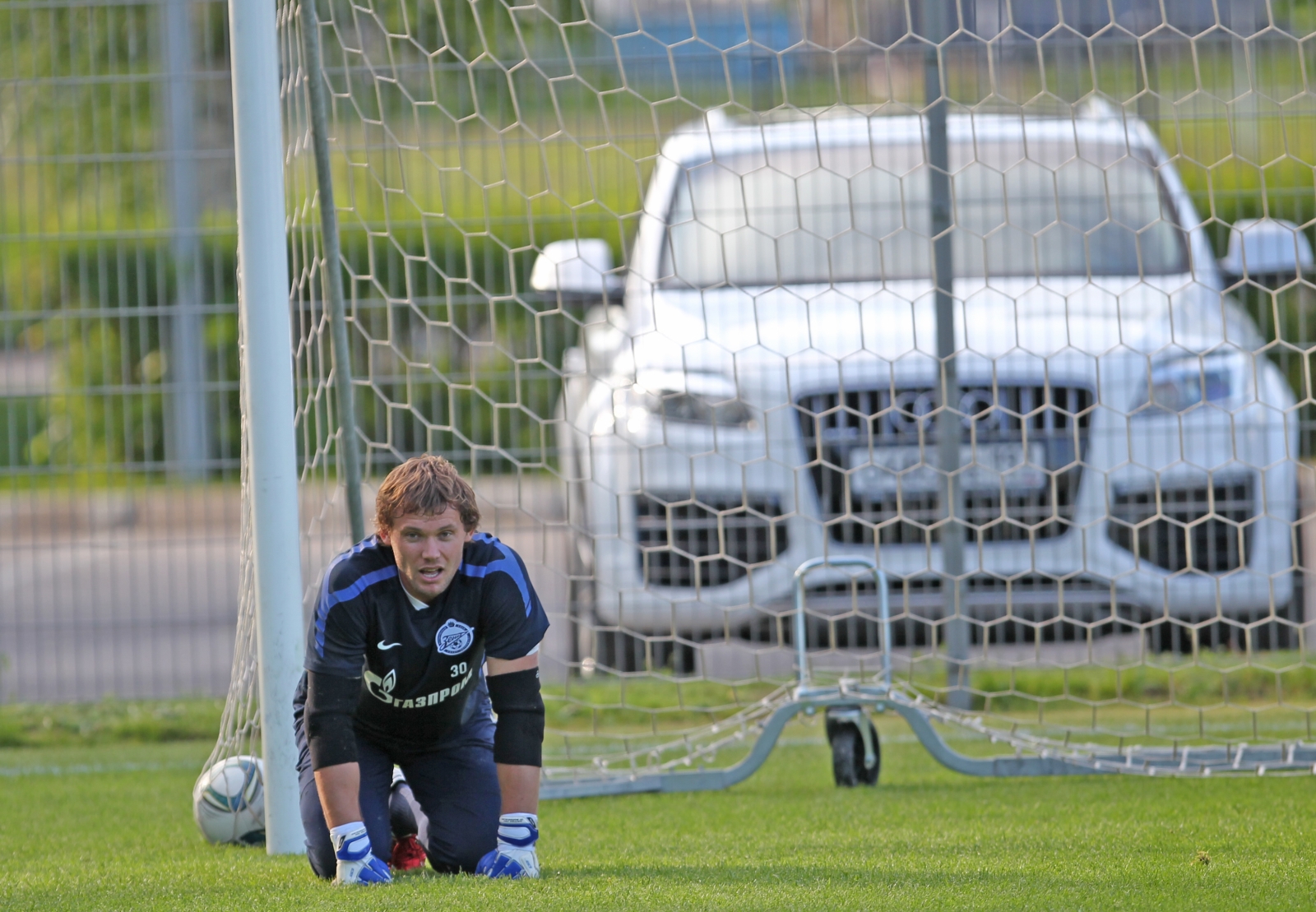 Открытая тренировка перед матчем В