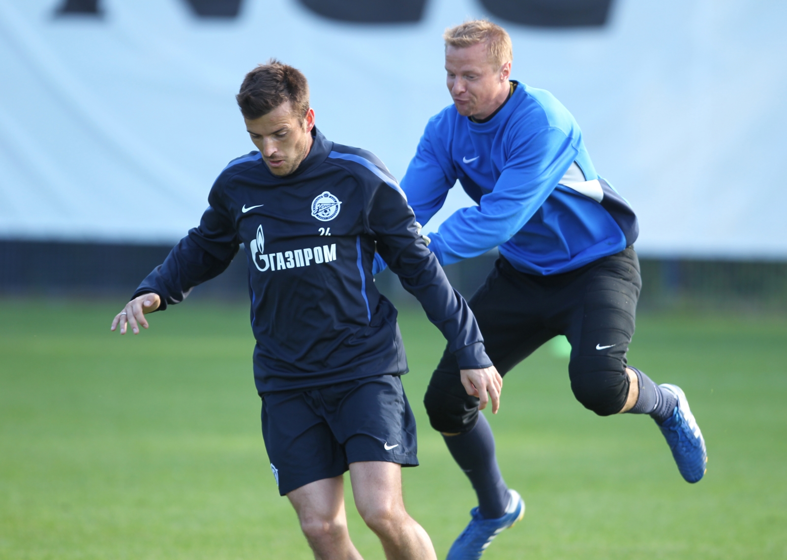 Открытая тренировка перед матчем В