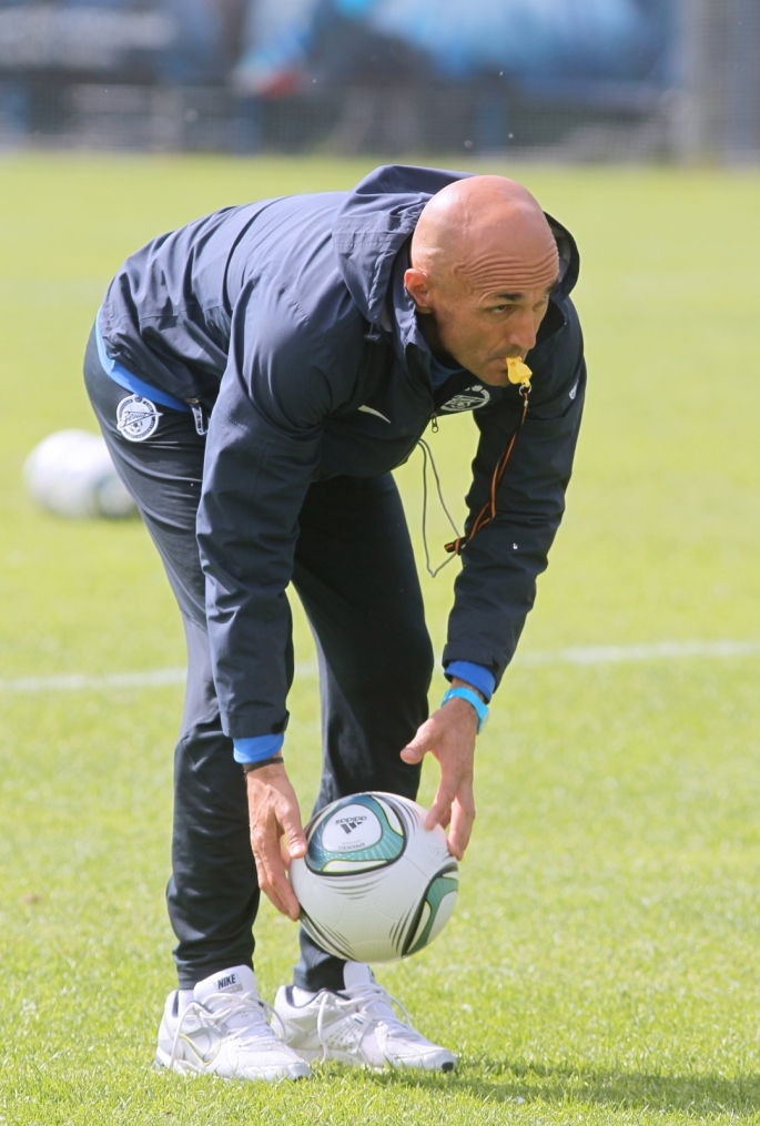 Открытая тренировка перед матчем с Тереком