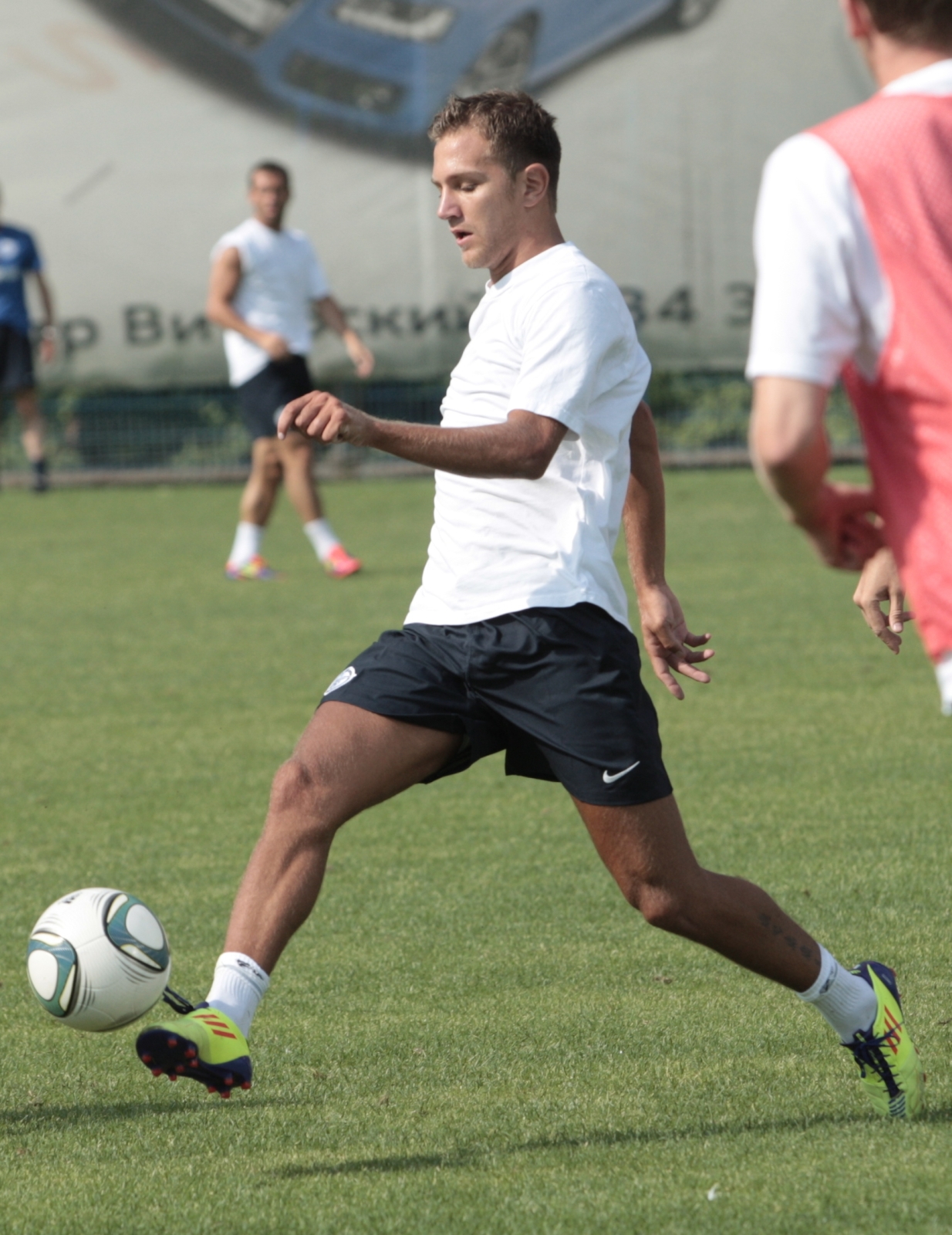 Тренировка основного состава в преддверии матча кубка россии Химки — Зенит