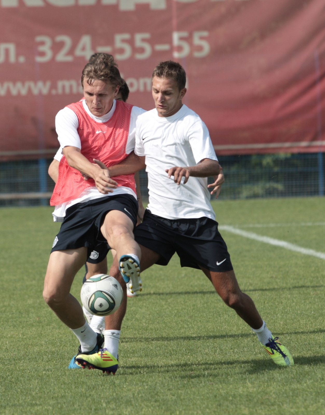 Тренировка основного состава в преддверии матча кубка россии Химки — Зенит