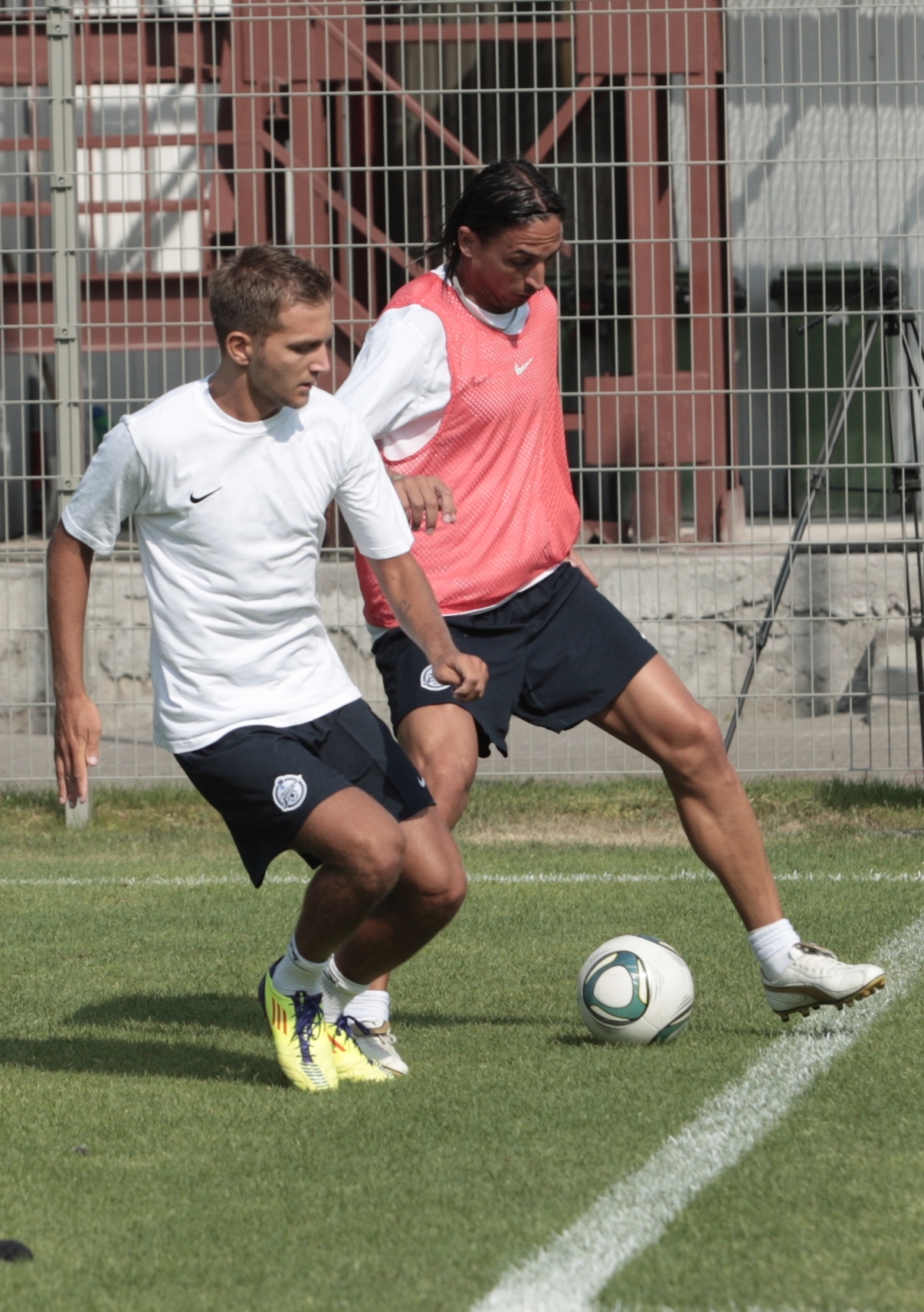 Тренировка основного состава в преддверии матча кубка россии Химки — Зенит