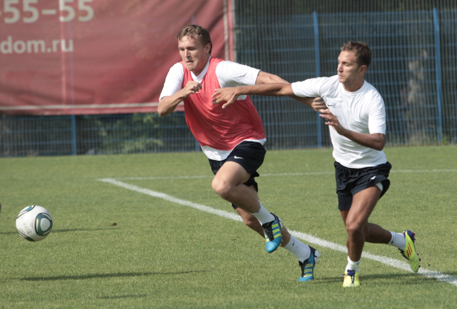 Тренировка основного состава в преддверии матча кубка россии Химки — Зенит