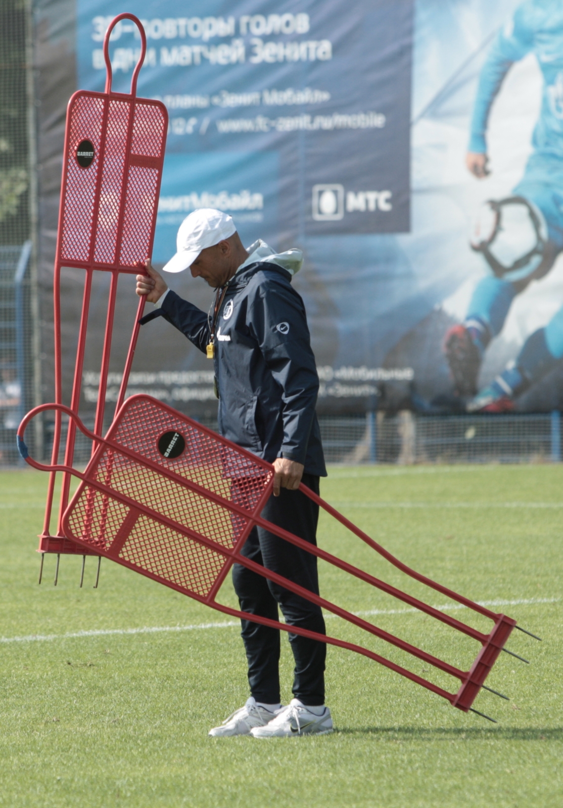 Тренировка основного состава в преддверии матча кубка россии Химки — Зенит