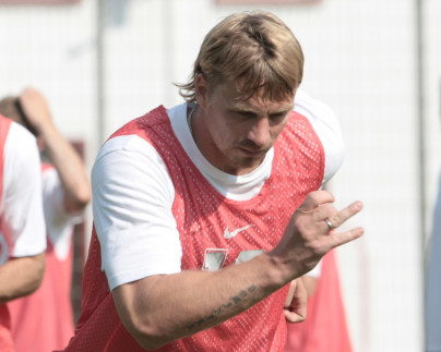 Тренировка основного состава в преддверии матча кубка россии Химки — Зенит