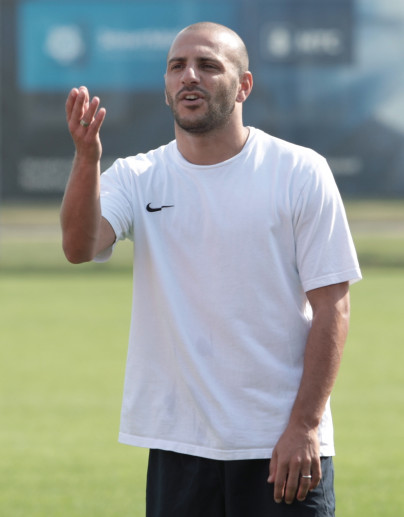 Тренировка основного состава в преддверии матча кубка россии Химки — Зенит