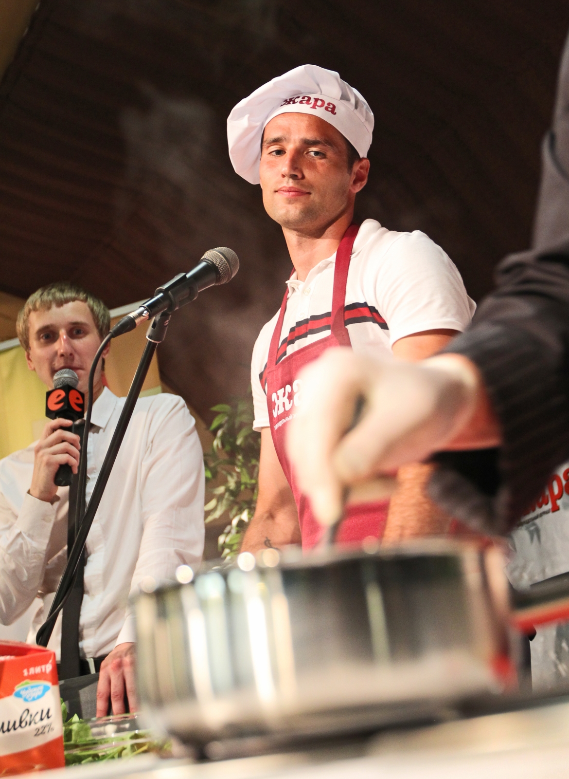 Роман Широков в кулинарном мастер—