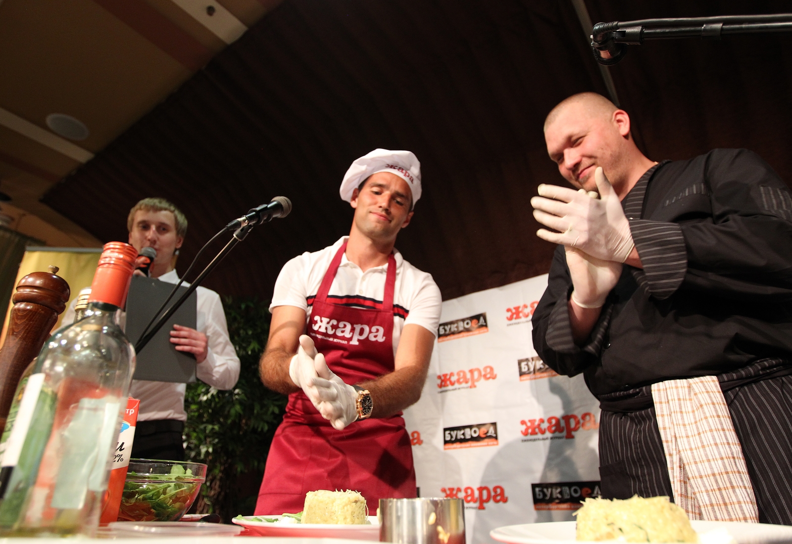 Роман Широков в кулинарном мастер—