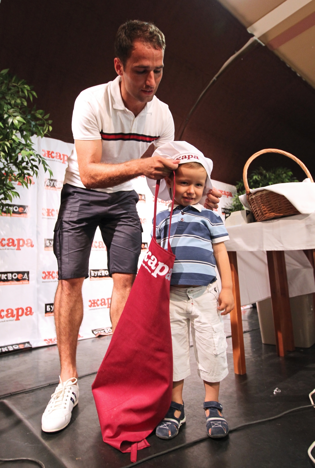 Роман Широков в кулинарном мастер—