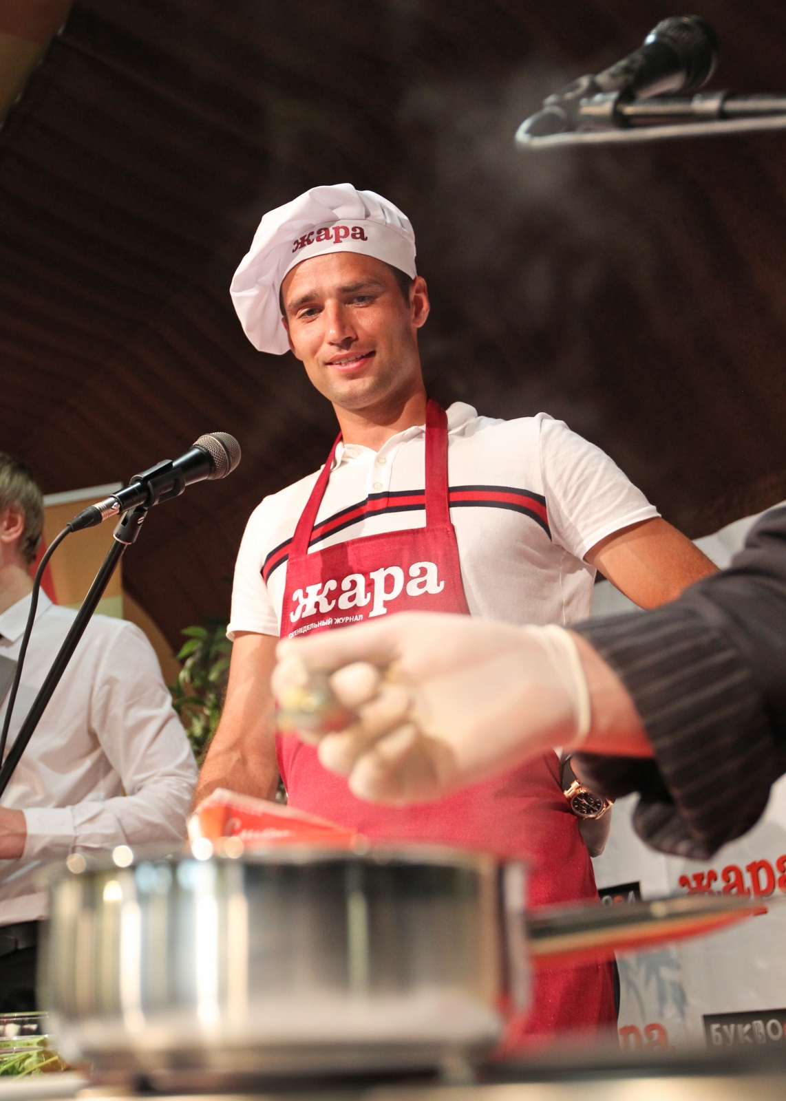 Роман Широков в кулинарном мастер—
