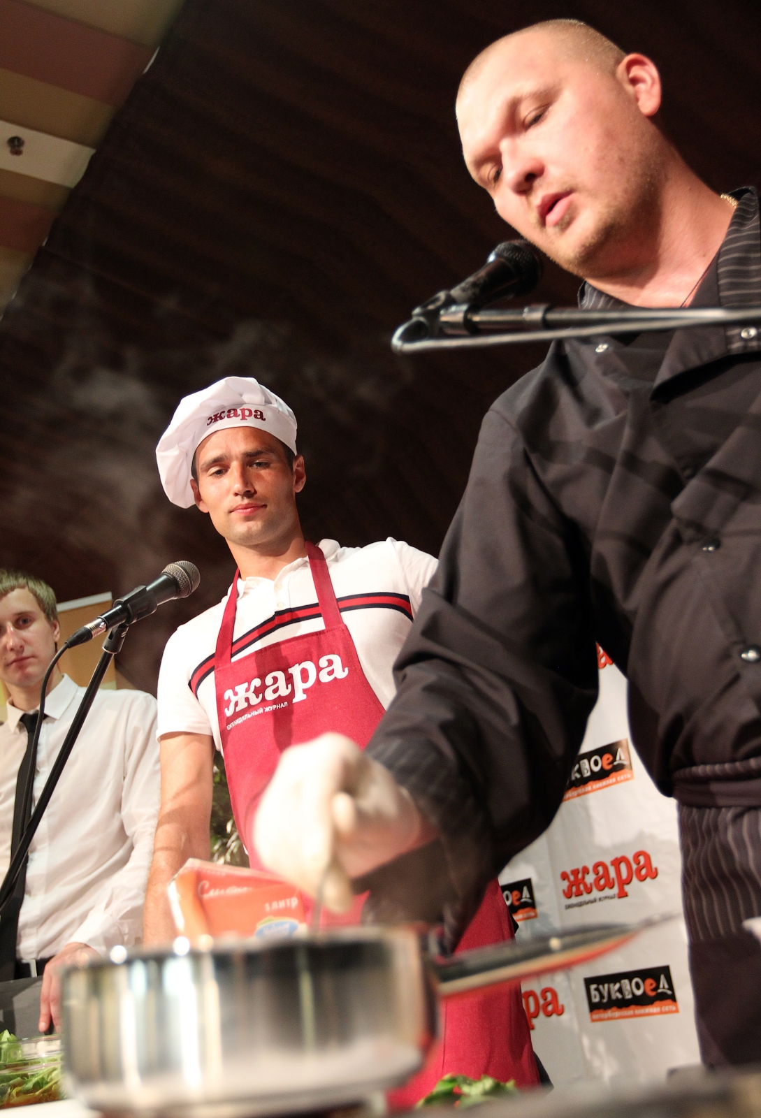 Роман Широков в кулинарном мастер—