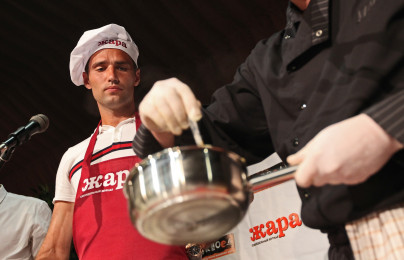 Роман Широков в кулинарном мастер—