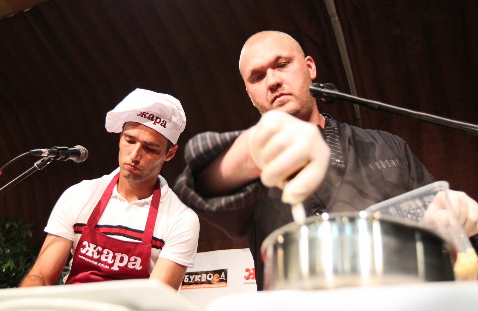 Роман Широков в кулинарном мастер—