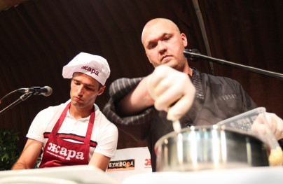 Роман Широков в кулинарном мастер—