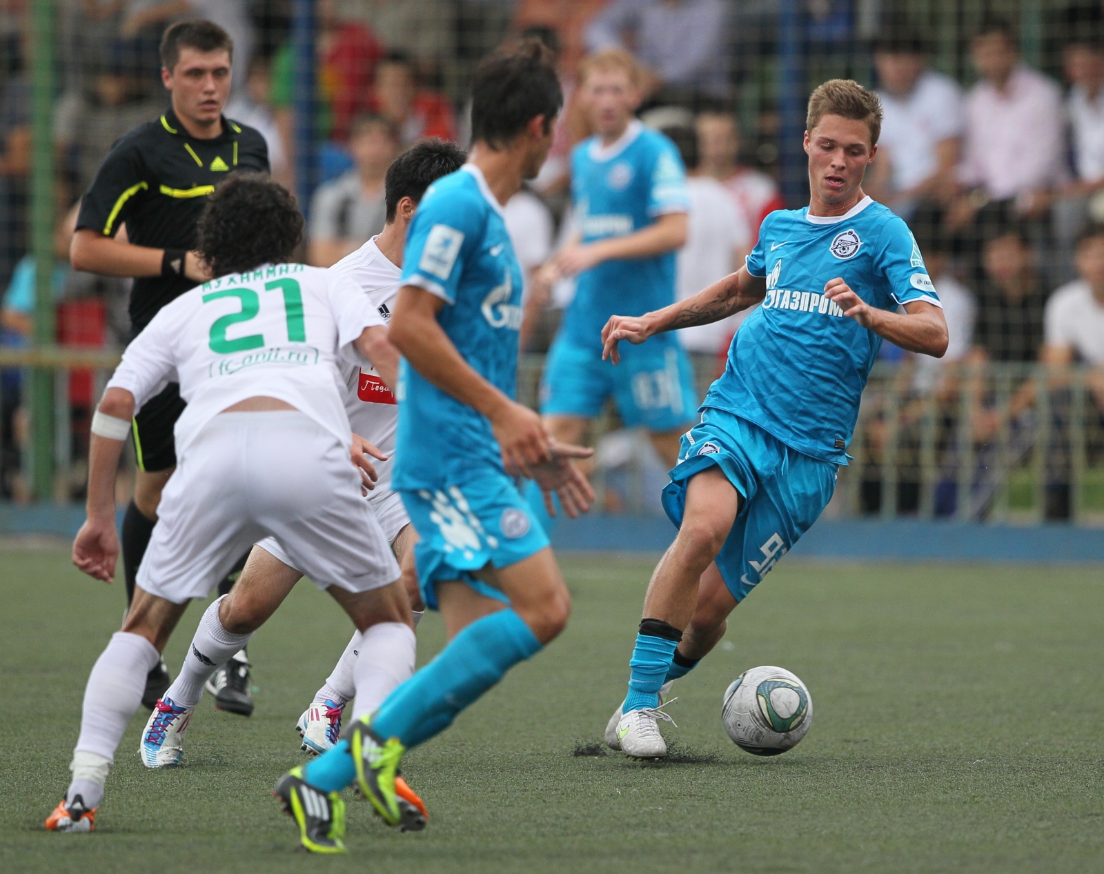 Первенство молодежных составов. 17 тур. Матч Анжи — Зенит