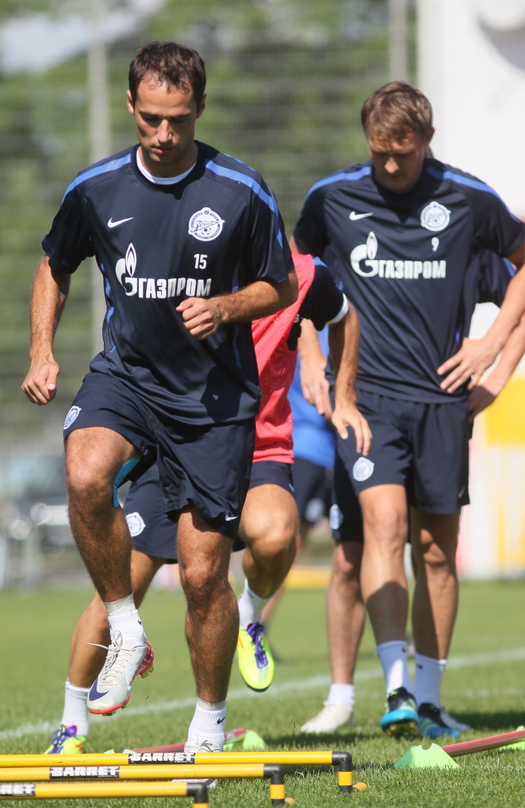 Открытая тренировка «Зенита» в преддверии матча ЦСКА—Зенит