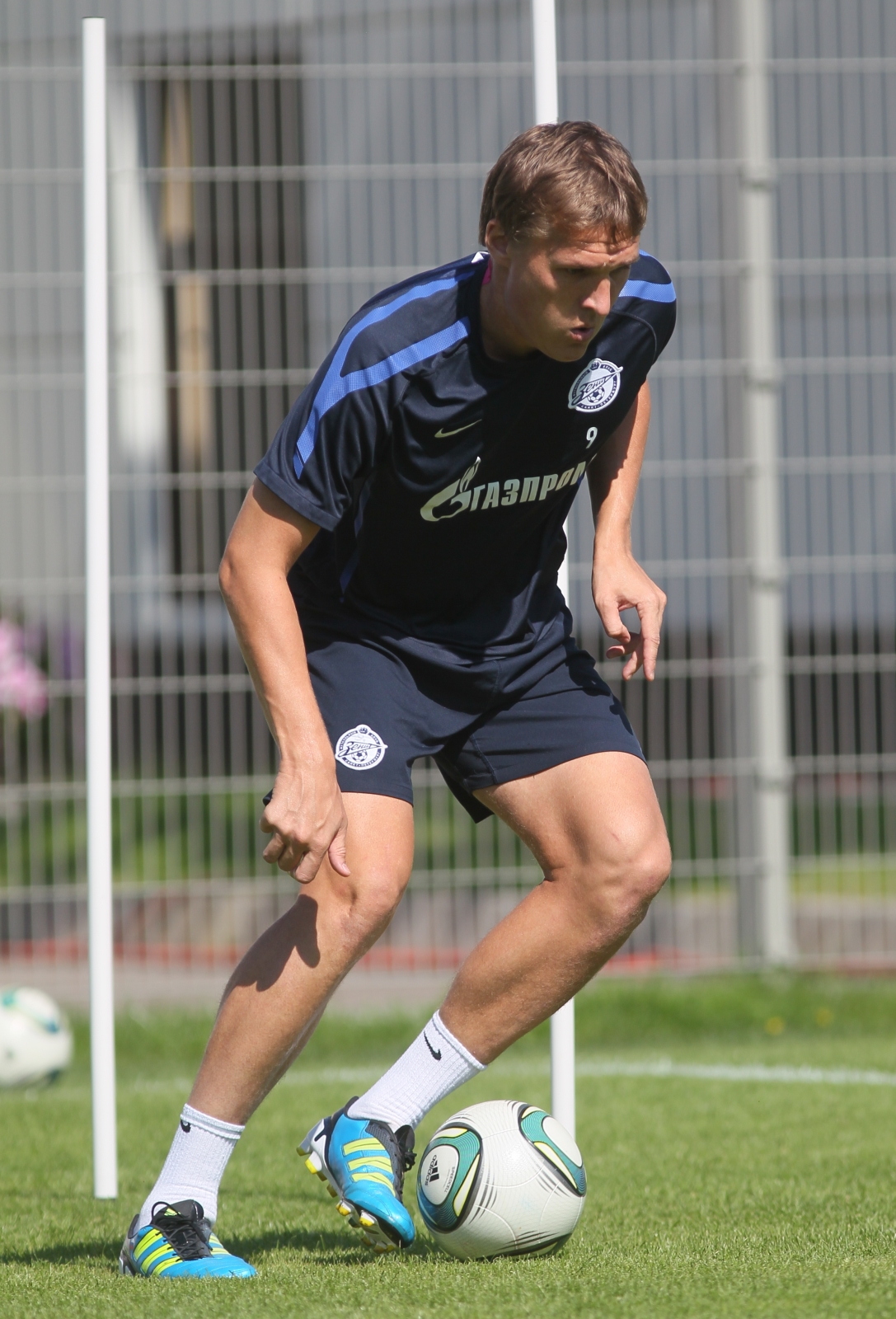 Открытая тренировка «Зенита» в преддверии матча ЦСКА—Зенит