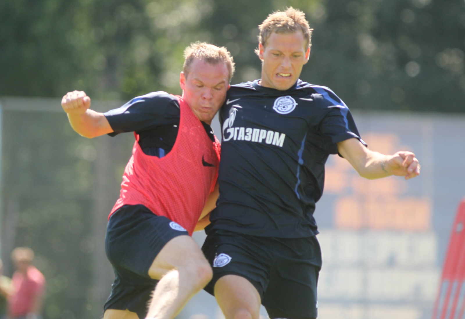 Открытая тренировка «Зенита» в преддверии матча ЦСКА—Зенит